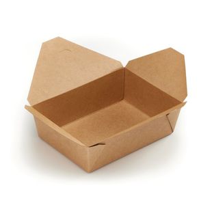 Go-Pak Deli Box 3 Fold Top Extra Large Kraft (Pack of 180) D40704