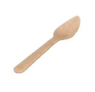Go-Pak Wooden Teaspoon (Pack of 1000) G01004