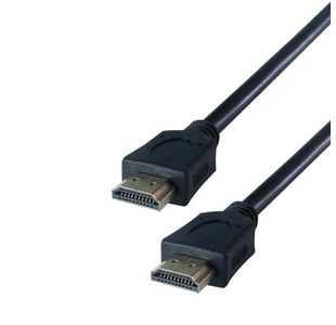 Connekt Gear HDMI V2.0 4K UHD Connector Cable Male to Male Gold Connectors 2m Black 26-70204k