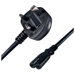 Connekt Gear 2m UK Mains to C7 Cables 27-0112B