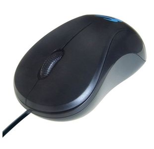 Computer Gear 3 Button Optical Scroll Mouse Black 24-0542