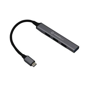 Connekt Gear 4 Port USB C Hub to 1 x USB 3.0 A and 3 x USB 2.0 A Metal Case 25-0065