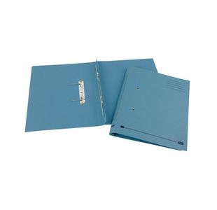 Elba Spirosort Spring File Foolscap Blue (25 Pack) 100090159