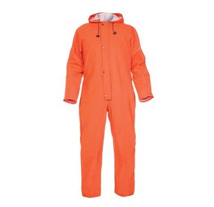 Hydrowear Salesbury Hydrosoft Waterproof Coverall Orange XL HYD018500ORXL