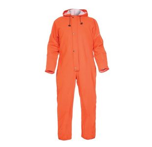 Hydrowear Salesbury Hydrosoft Waterproof Coverall Orange L HYD018500ORL