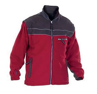 Hydrowear Kiel Fleece Red/Grey 2XL HYD2602FLREGY2XL