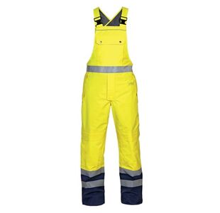 Hydrowear Utting SNS High Visibility Waterproof Bib/Brace Saturn Yellow/Navy Blu 3XL HYD072260SYN3XL