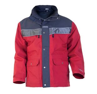 Hydrowear Kiel SNS Waterproof Parka Red/Grey S HYD2602PAREGYS