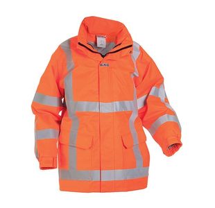 Hydrowear Markelo Multi SNS Flame Retardant Anti-Static Waterproof Parka Orange S HYD073000ORS