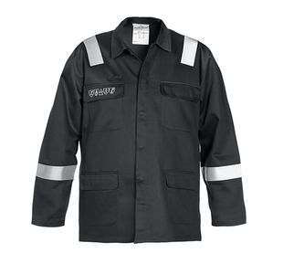 Hydrowear Melk Multi CVC Flame Retardant Anti-Static Jacket Black 36 HYD043505BL36