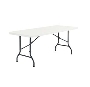 Hoya steel framed table with blow moulded top - 1520 wide