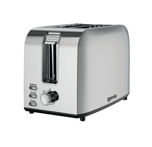 Igenix 2 Slice Toaster 750W Stainless Steel IGT0209SS