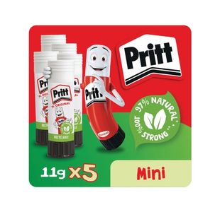 Pritt Stick Glue Stick 11g (Pack of 5) 1483489