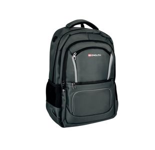 Monolith 15.6 Inch Business Commuter Laptop Backpack USB/Headphone Port Charcoal 9115D