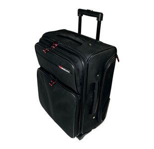 Monolith Wheeled Overnight Laptop Case w/Removable Case Black 1329