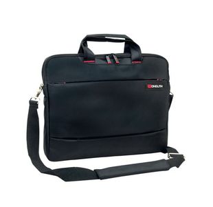 Monolith Slim 15.6 inch Laptop Case with Lockable Zips Black 3201