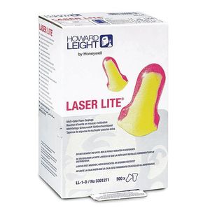 Honeywell Laser Lite LS500 Dispenser Refill Earplugs (Pack of 500) Yellow HL3301271