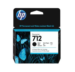 HP 712 DesignJet Ink Cartridge Black