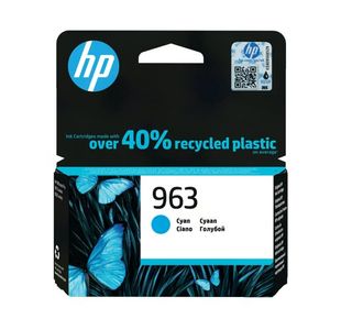 HP 963 Original Ink Cartridge 10.74-ml Cyan 3JA23AE