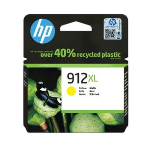 HP 912XL Original Ink Cartridge High Yield Yellow 3YL83AE