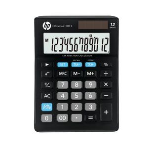 HP OfficeCalc 100 II 12 Digit Desktop Calculator HP-OC100II/INTBX