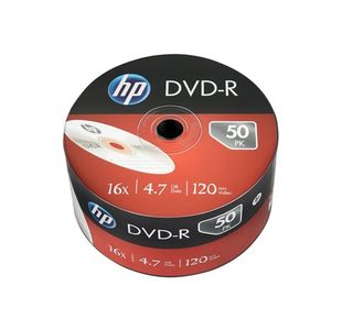 HP DVD-R 16x4.7Gb Wrap (Pack of 50) 69303