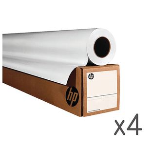 HP Bright White Inkjet Paper 914mmx45.7m 90gsm Bright White (Pack of 2) A6DE6A