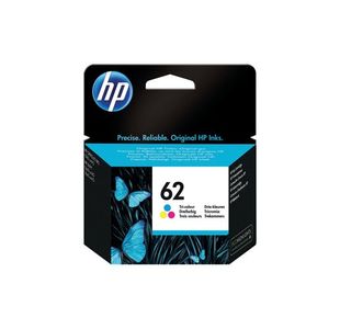 HP 62 Original Ink Cartridge 4.5-ml Tri-color C2P06AE