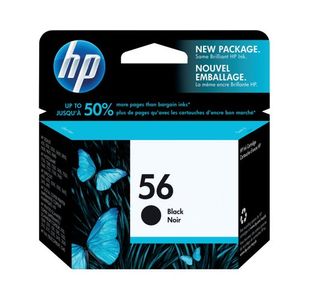 HP 56 Original Ink Cartridge 19-ml Black C6656AE