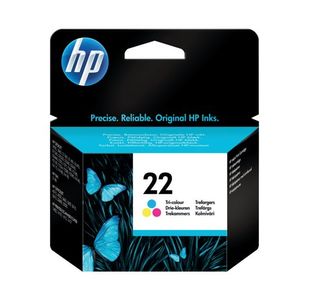 HP 22 Original Ink Cartridge 5-ml Tri-color C9352AE