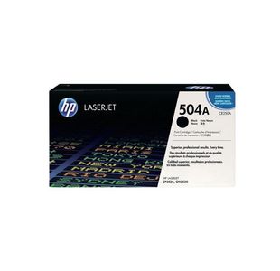 HP 504A Original LaserJet Toner Cartridge Black CE250A