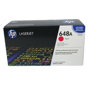 HP 648A Original LaserJet Toner Cartridge Magenta CE263A