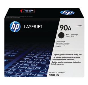 HP 90A Original LaserJet Toner Cartridge Black CE390A