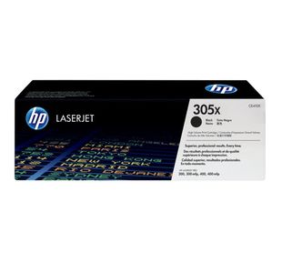 HP 305X Original LaserJet Toner Cartridge High Yield Black CE410X