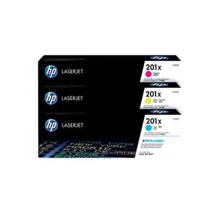 HP 201X Original LaserJet Toner Cartridge High Yield CMY 3-pack CF253XM