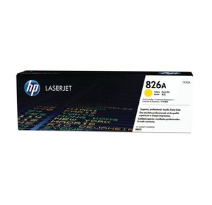 HP 826A Original LaserJet Toner Cartridge Yellow CF312A