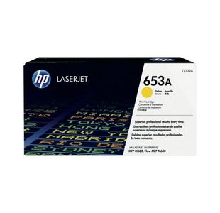 HP 653A Original LaserJet Toner Cartridge Yellow CF322A