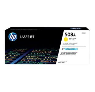 HP 508A Original LaserJet Toner Cartridge Yellow CF362A