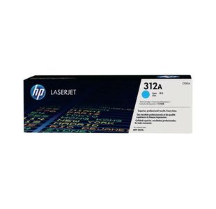 HP 312A Original LaserJet Toner Cartridge Cyan CF381A