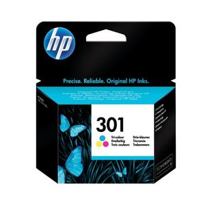 HP 301 Original Ink Cartridge 3-ml Tri-color CH562EE