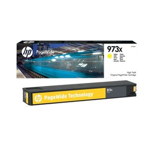 HP 973X Original PageWide Cartridge High Yield Yellow F6T83AE