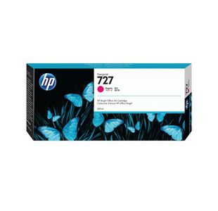 HP 727 DesignJet Ink Cartridge 300-ml Magenta F9J77A
