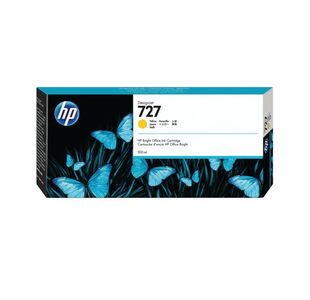 HP 727 DesignJet Ink Cartridge 300-ml Yellow F9J78A