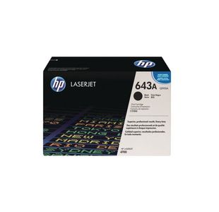 HP 643A Original LaserJet Toner Cartridge Black Q5950A