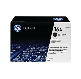 HP 16A Original LaserJet Toner Cartridge Black Q7516A
