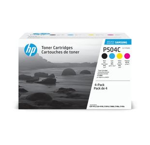 HP CLT-P504C Original Laser Toner Cartridge High Yield CMYK 4-pack SU400A
