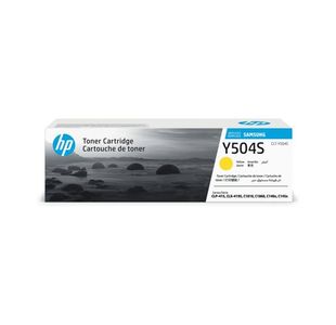 HP CLT-Y504S Original Laser Toner Cartridge Yellow SU502A