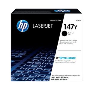 HP 147Y Original LaserJet Toner Cartridge Extra High Yield Black W1470Y