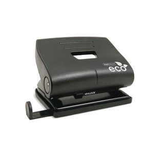 Rapesco Eco Medium Hole Punch Capacity 22 Sheets Black 1086