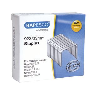 Rapesco 923/23mm Staples (1000 Pack) 1242